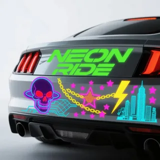 Custom Car Stickers Printing UK